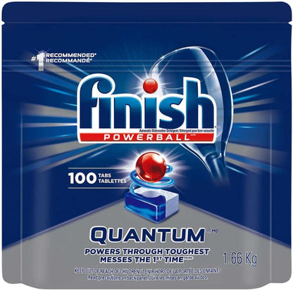 Finish Quantum Powerball Dishwasher Detergent Tablets (100 ct.)