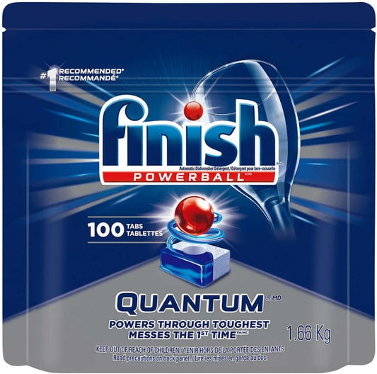 Finish Quantum Powerball Dishwasher Detergent Tablets (100 ct.)